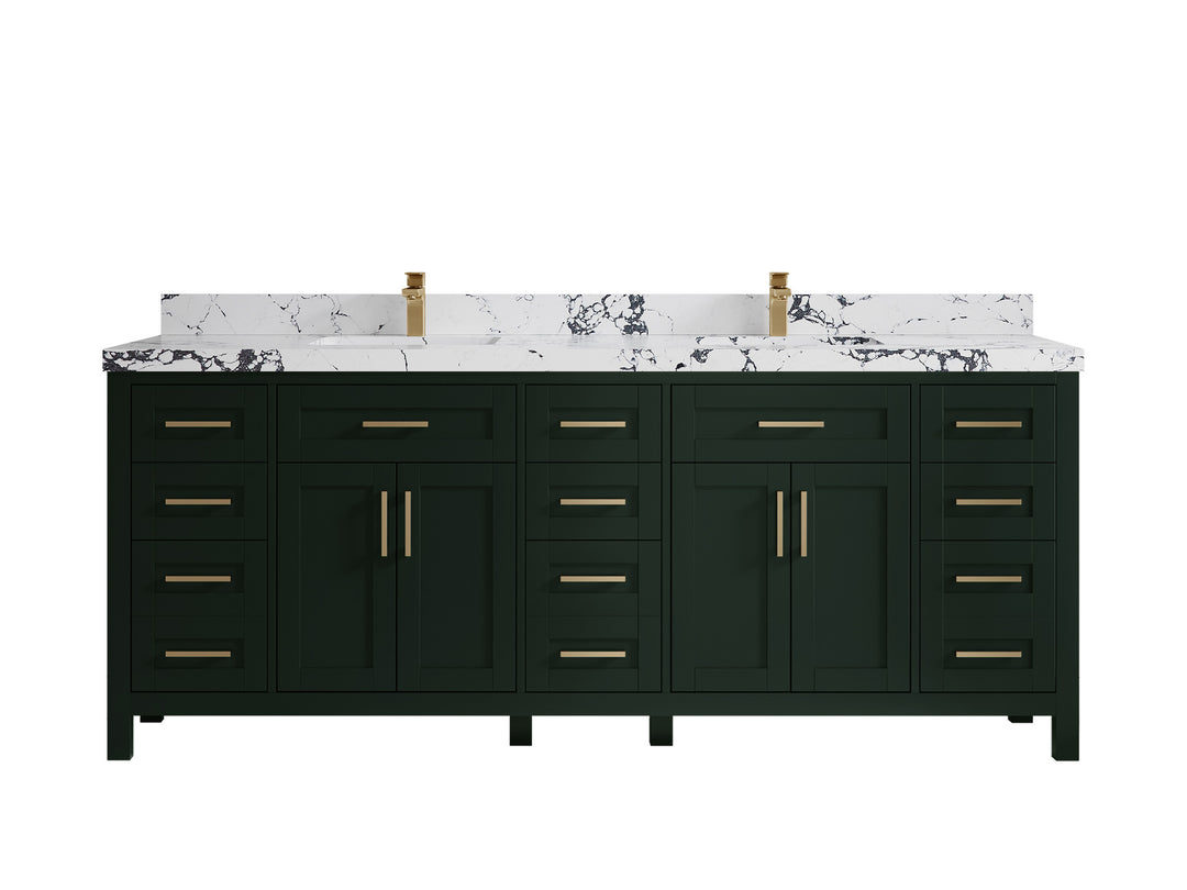 Cambridge 84 in. W x 22 in. D Double Sink Bathroom Vanity