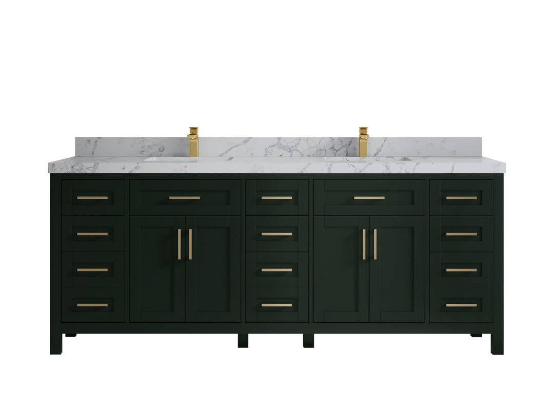 Cambridge 84 in. W x 22 in. D Double Sink Bathroom Vanity