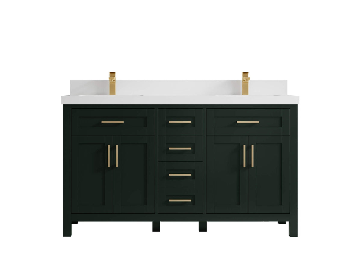 Cambridge 60 in. W x 22 in. D Double Sink Bathroom Vanity