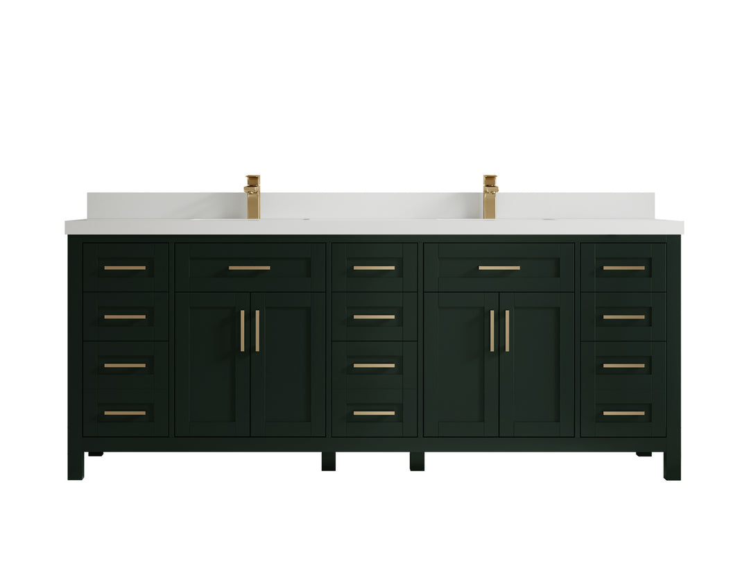 Cambridge 84 in. W x 22 in. D Double Sink Bathroom Vanity
