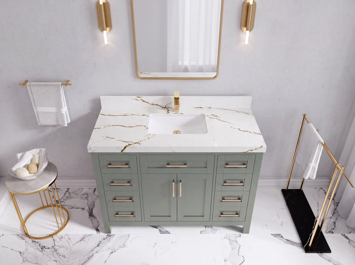 Cambridge 48 in. W x 22 in. D Single Sink Bathroom Vanity - photo 43
