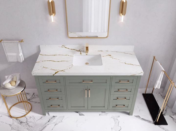 Cambridge 60 in. W x 22 in. D Single Sink Bathroom Vanity - photo 43