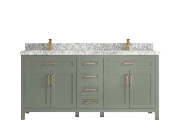 Cambridge 72 in. W x 22 in. D Double Sink Bathroom Vanity - photo 23