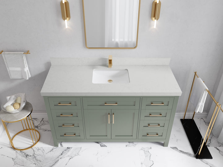 Cambridge 60 in. W x 22 in. D Single Sink Bathroom Vanity - photo 26