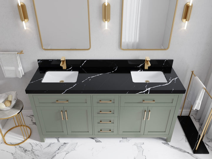 Cambridge 72 in. W x 22 in. D Double Sink Bathroom Vanity - photo 12