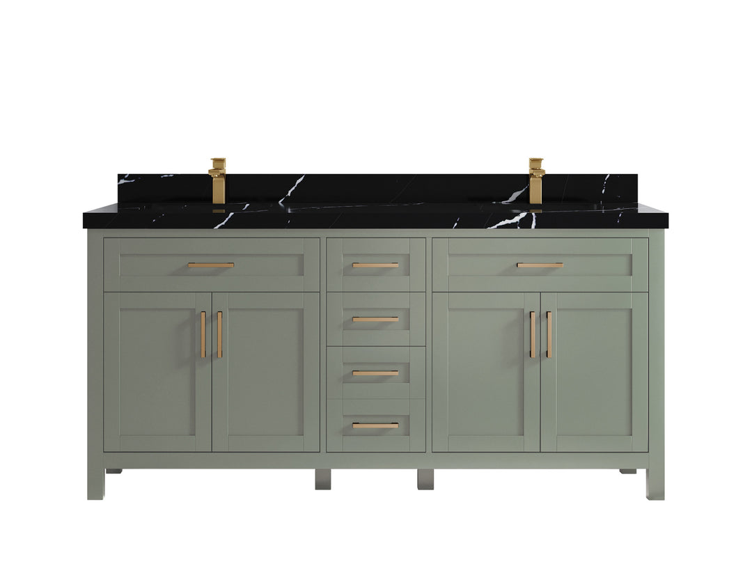 Cambridge 72 in. W x 22 in. D Double Sink Bathroom Vanity