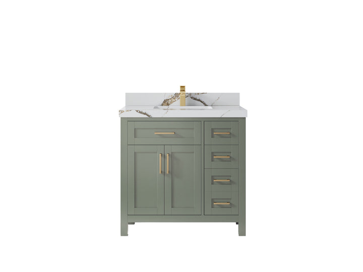 Cambridge 36 in. W x 22 in. D Single Center Sink Bathroom Vanity - photo 17
