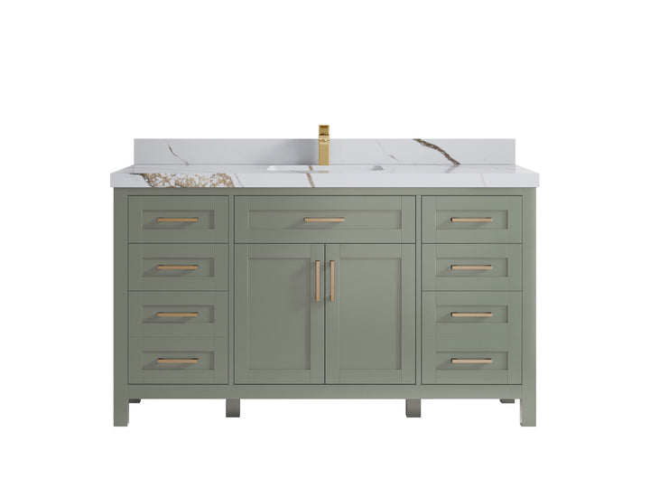 Cambridge 60 in. W x 22 in. D Single Sink Bathroom Vanity - photo 17