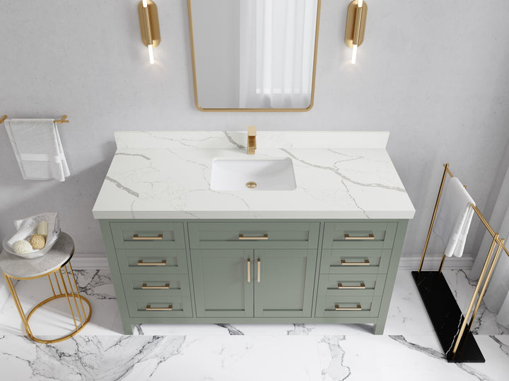 Cambridge 60 in. W x 22 in. D Single Sink Bathroom Vanity - photo 18