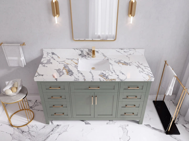 Cambridge 60 in. W x 22 in. D Single Sink Bathroom Vanity - photo 48