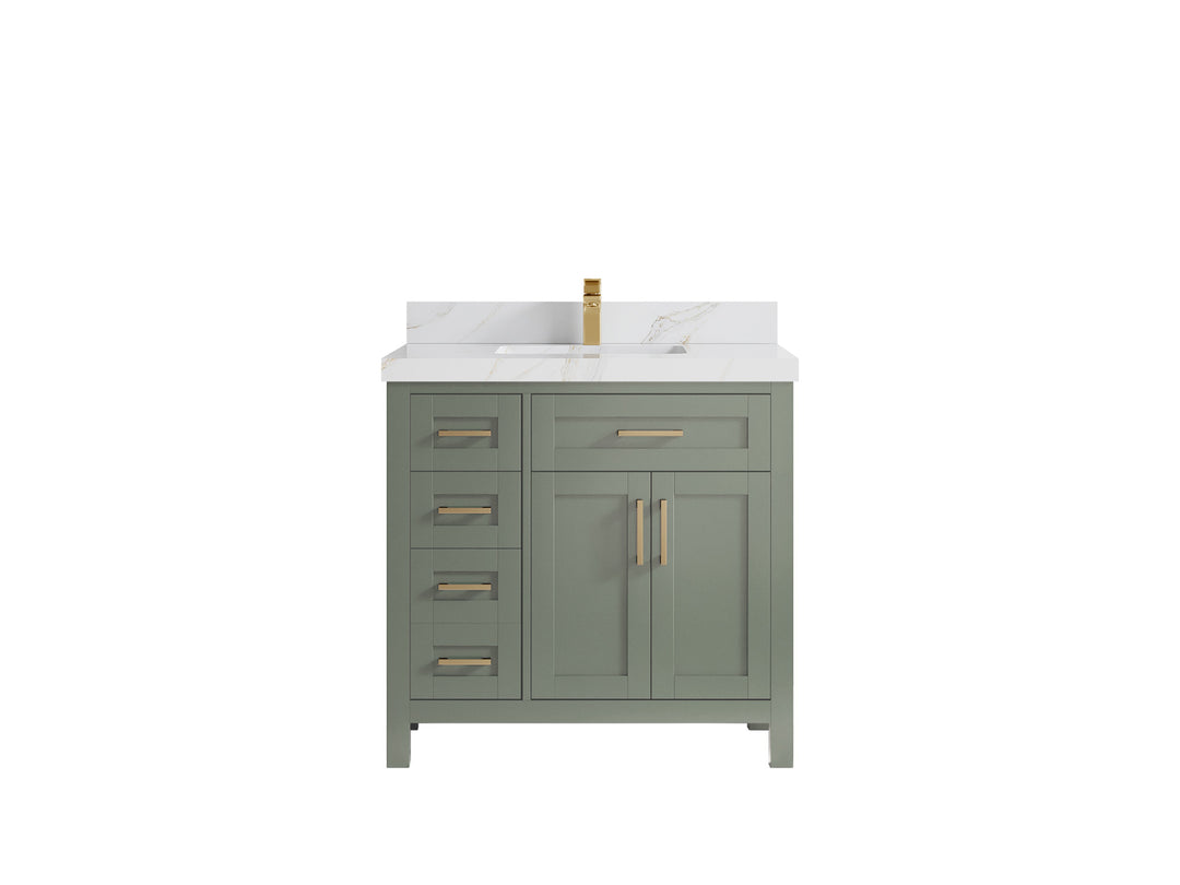 Cambridge 36 in. W x 22 in. D Single Center Sink Bathroom vanity