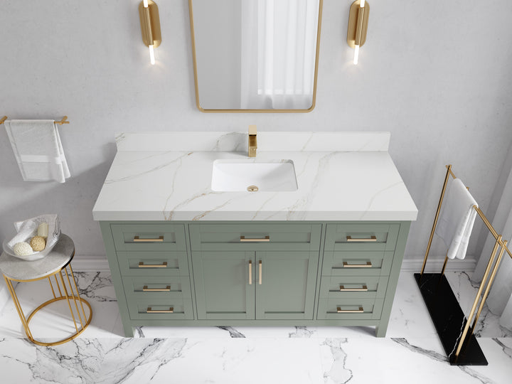 Cambridge 60 in. W x 22 in. D Single Sink Bathroom Vanity - photo 22