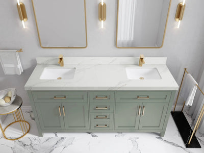 Cambridge 72 in. W x 22 in. D Double Sink Bathroom Vanity