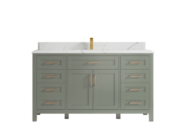 Cambridge 60 in. W x 22 in. D Single Sink Bathroom Vanity - photo 29