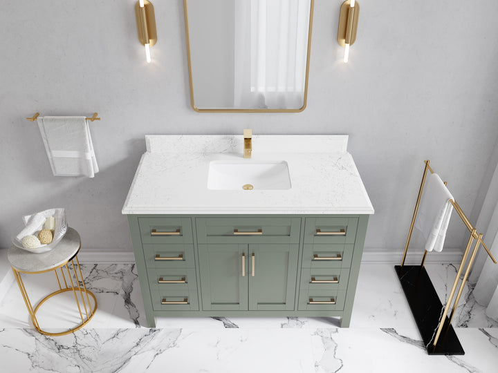 Cambridge 48 in. W x 22 in. D Single Sink Bathroom Vanity - photo 30