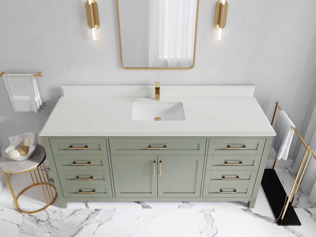 Cambridge 72 in. W x 22 in. D Single Sink Bathroom Vanity