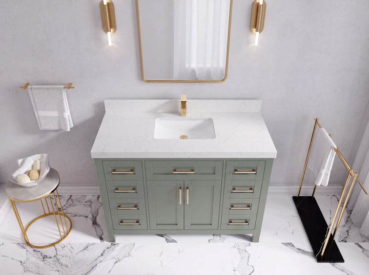 Cambridge 48 in. W x 22 in. D Single Sink Bathroom Vanity - photo 44