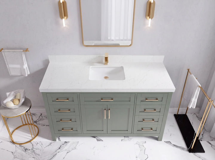Cambridge 60 in. W x 22 in. D Single Sink Bathroom Vanity - photo 44