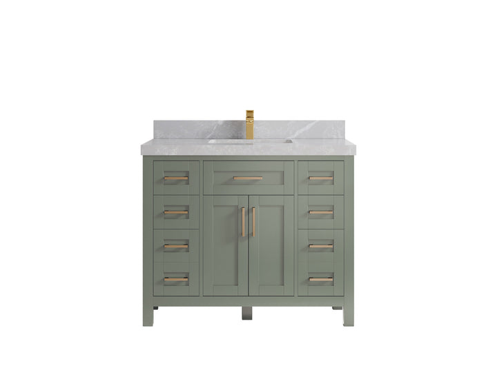 Cambridge 42 in. W x 22 in. D Single Sink Bathroom Vanity - photo 37