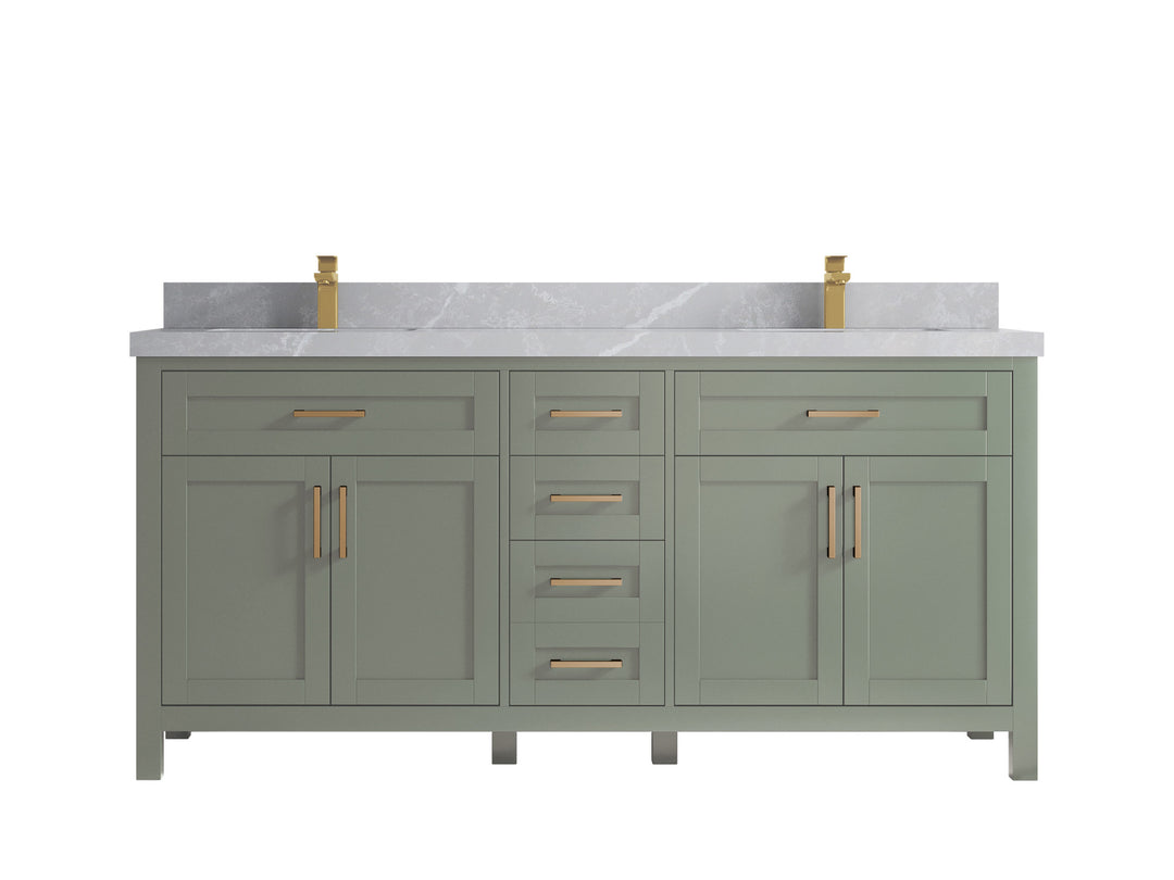 Cambridge 72 in. W x 22 in. D Double Sink Bathroom Vanity