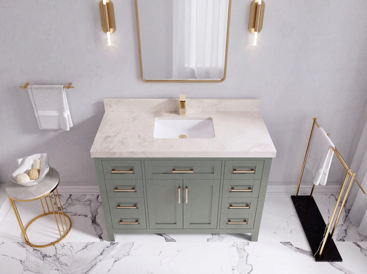 Cambridge 48 in. W x 22 in. D Single Sink Bathroom Vanity - photo 45