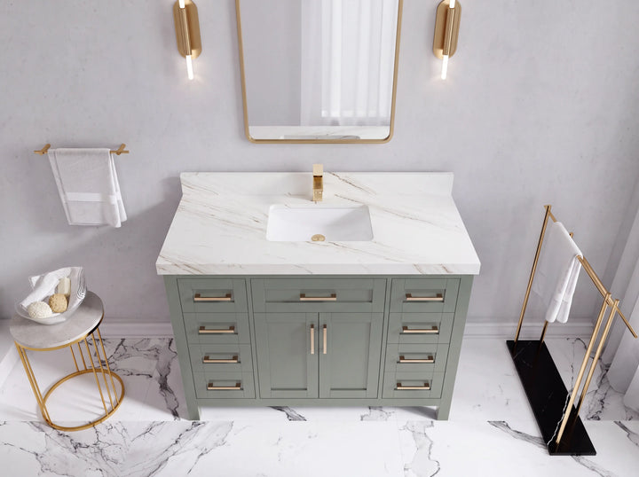 Cambridge 48 in. W x 22 in. D Single Sink Bathroom Vanity - photo 46