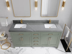 Cambridge 72 in. W x 22 in. D Double Sink Bathroom Vanity - photo 30