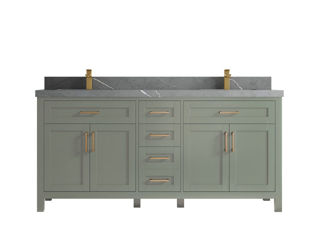 Cambridge 72 in. W x 22 in. D Double Sink Bathroom Vanity