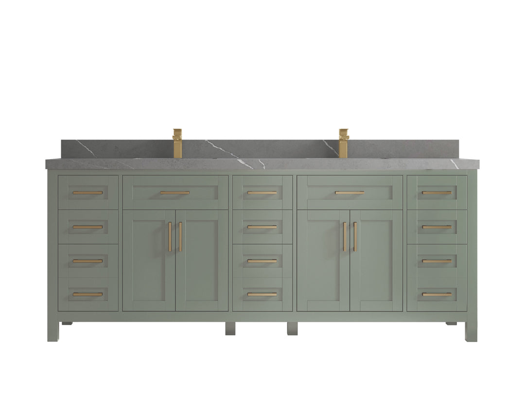 Cambridge 84 in. W x 22 in. D Double Sink Bathroom Vanity