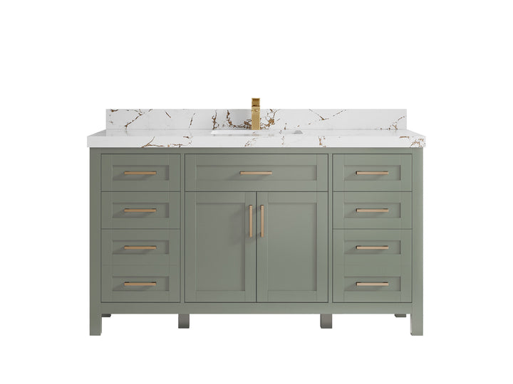 Cambridge 60 in. W x 22 in. D Single Sink Bathroom Vanity - photo 41