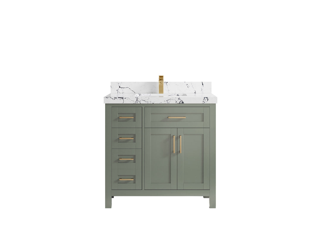 Cambridge 36 in. W x 22 in. D Single Center Sink Bathroom vanity