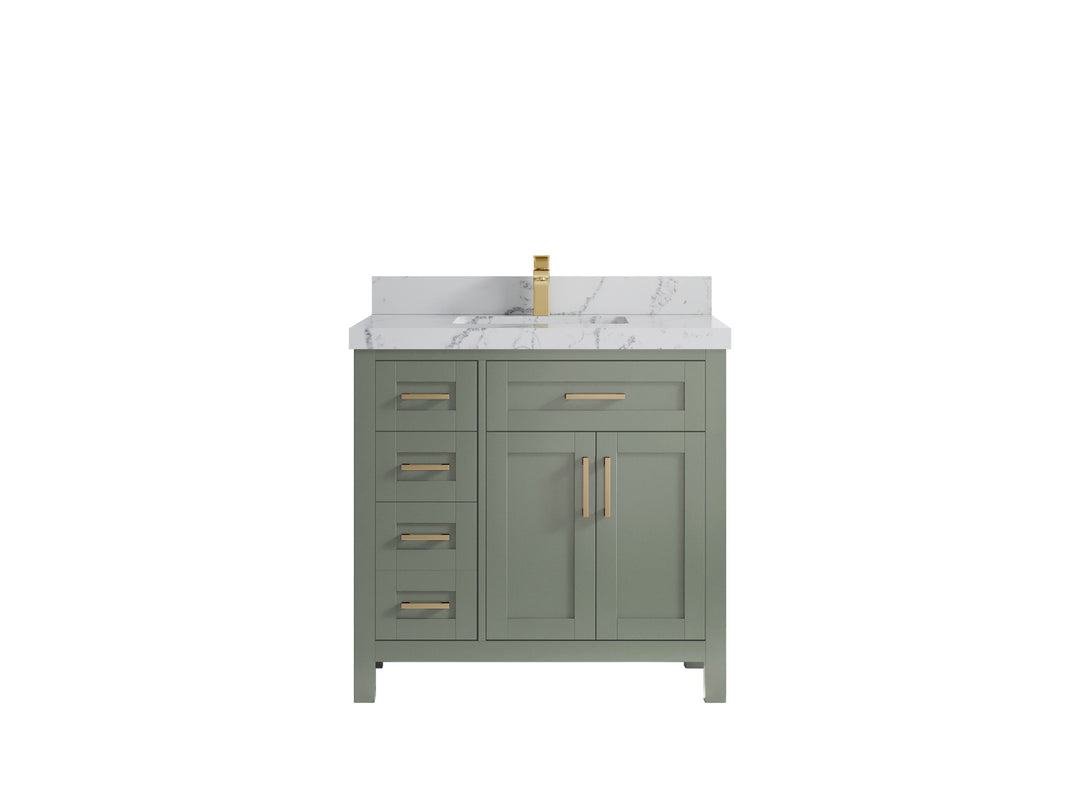 Cambridge 36 in. W x 22 in. D Single Center Sink Bathroom vanity
