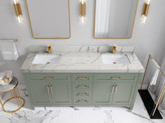 Cambridge 72 in. W x 22 in. D Double Sink Bathroom Vanity - photo 38