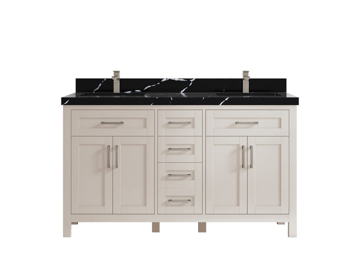 Cambridge 60 in. W x 22 in. D Double Sink Bathroom Vanity - photo 11