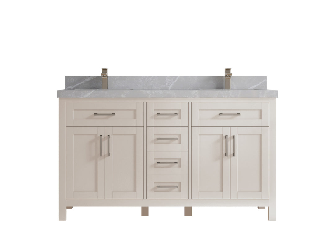Cambridge 60 in. W x 22 in. D Double Sink Bathroom Vanity