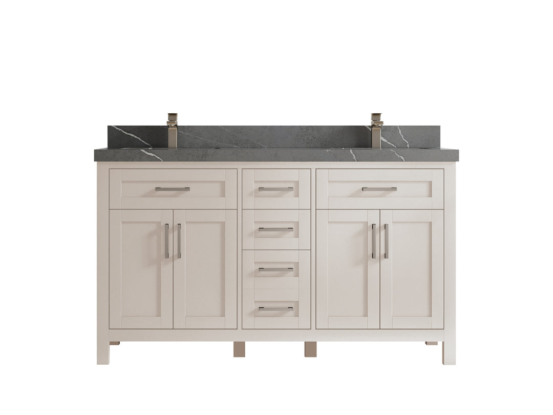 Cambridge 60 in. W x 22 in. D Double Sink Bathroom Vanity
