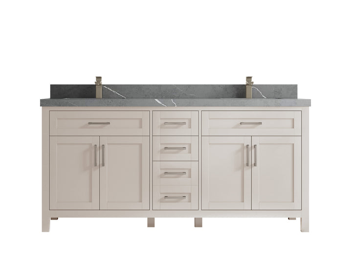 Cambridge 72 in. W x 22 in. D Double Sink Bathroom Vanity - photo 15