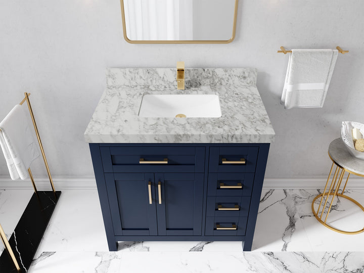 Cambridge 36 in. W x 22 in. D Single Center Sink Bathroom Vanity - photo 21
