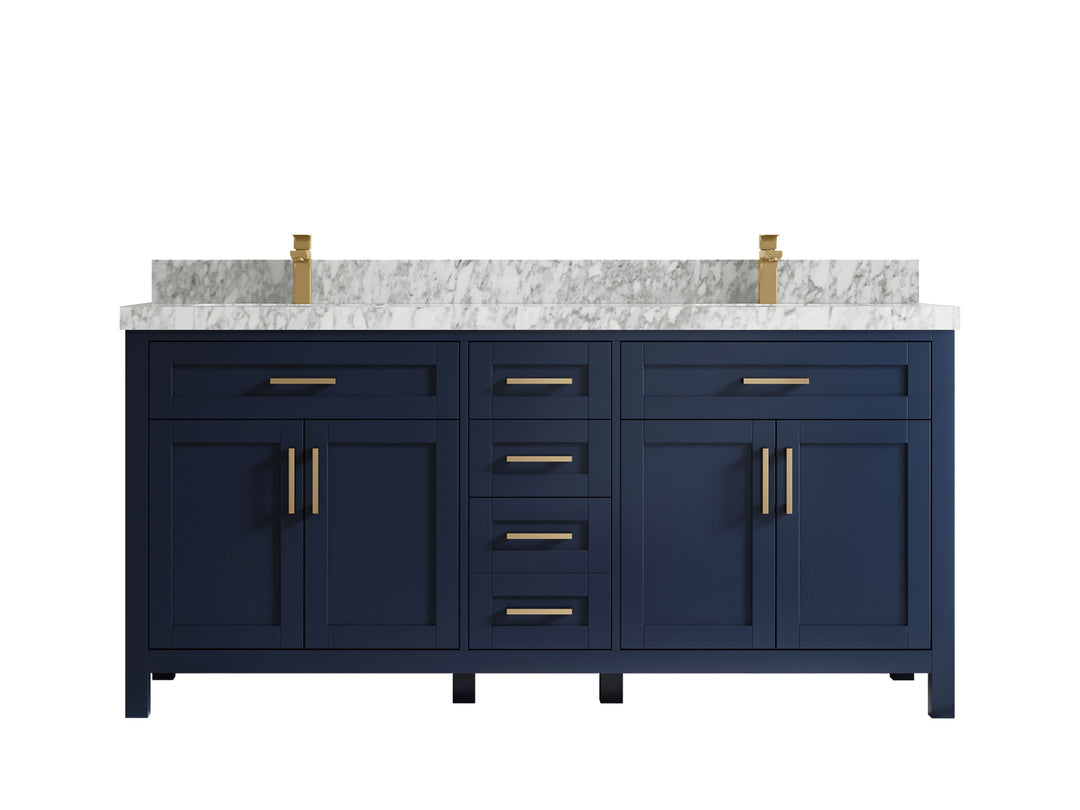 Cambridge 72 in. W x 22 in. D Double Sink Bathroom Vanity