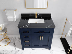 Cambridge 36 in. W x 22 in. D Single Center Sink Bathroom vanity - photo 11