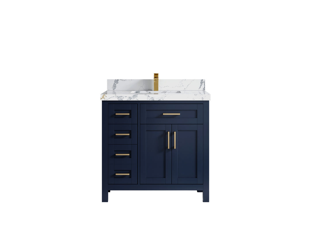 Cambridge 36 in. W x 22 in. D Single Center Sink Bathroom vanity