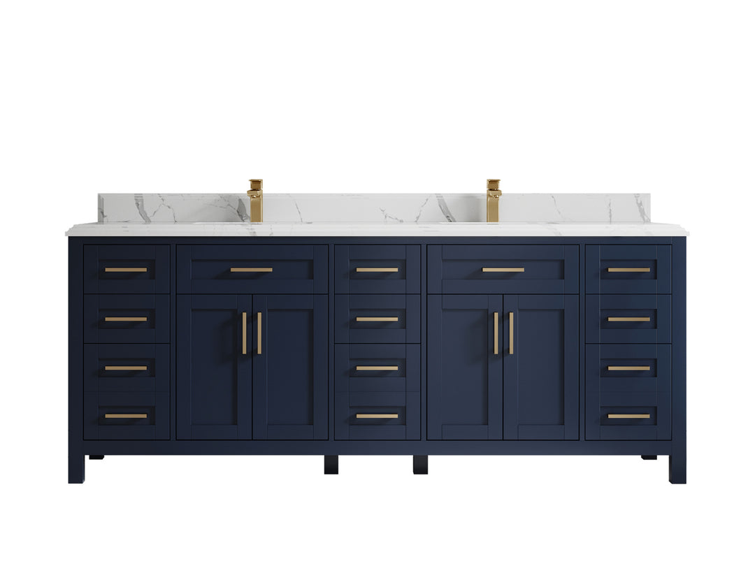 Cambridge 84 in. W x 22 in. D Double Sink Bathroom Vanity