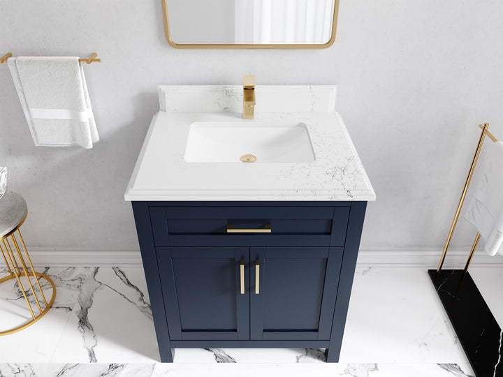 Cambridge 30 in. W x 22 in. D Single Sink Bathroom Vanity - photo 35