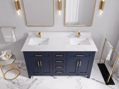 Cambridge 60 in. W x 22 in. D Double Sink Bathroom Vanity