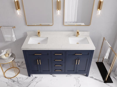 Cambridge 60 in. W x 22 in. D Double Sink Bathroom Vanity