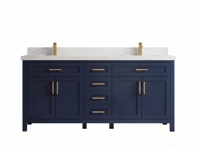 Cambridge 72 in. W x 22 in. D Double Sink Bathroom Vanity