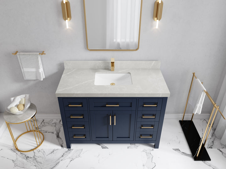 Cambridge 48 in. W x 22 in. D Single Sink Bathroom Vanity - photo 32
