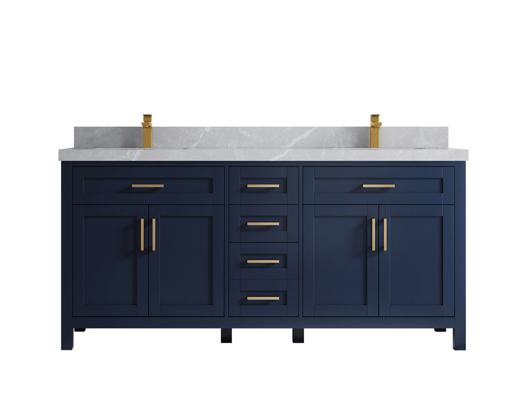 Cambridge 72 in. W x 22 in. D Double Sink Bathroom Vanity