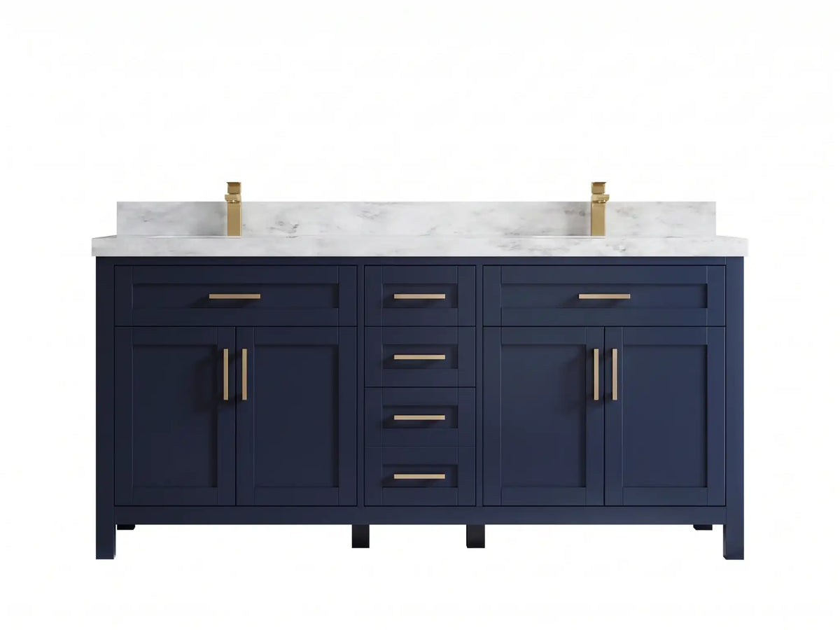 Cambridge 72 in. W x 22 in. D Double Sink Bathroom Vanity