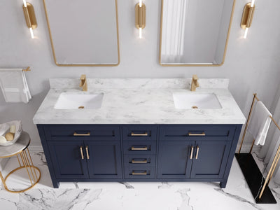 Cambridge 72 in. W x 22 in. D Double Sink Bathroom Vanity